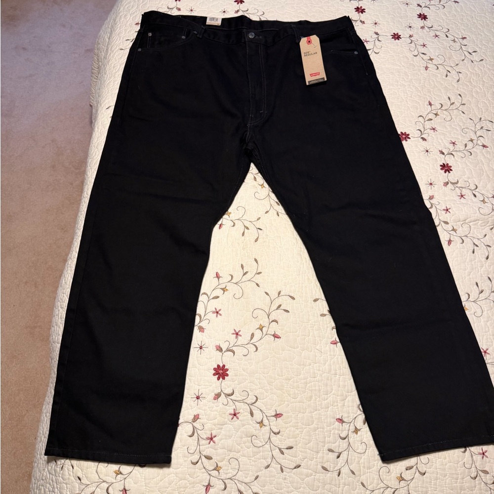 Levi's Men's 505 Dark Jeans 48x30
